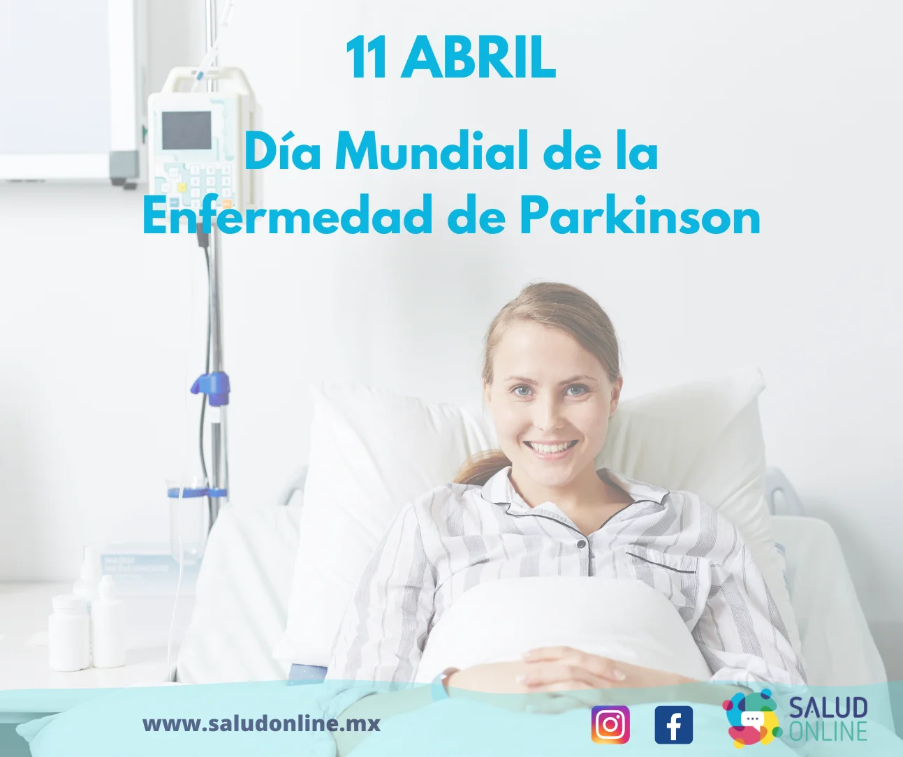 Imagen 1.- 11 de abril día mundial de de la Enfermedad de Parkinson.